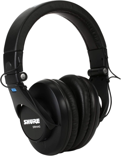 Foto de Shure SRH440A Over-Ear Wired Headphones for Monitoring & Recording, Professional Studio Grade, Enhanced Frequency Response, Work with All Audio Devices, Adjustable & Collapsible Design - 2022 Version