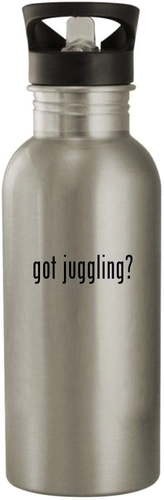Foto de got juggling? - 20oz Stainless Steel Outdoor Water Bottle, Silver