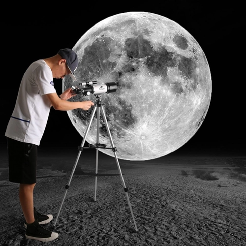 Foto de Gskyer Telescope, 70mm Aperture 400mm AZ Mount Astronomical Refracting Telescope for Kids Beginners - Travel Telescope with Carry Bag, Phone Adapter and Wireless Remote.