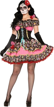 Image of Forum Novelties Women's Day Of Dead Senorita Costume