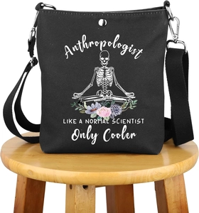 Image of G2TUP Anthropologist Appreciation Gift Anthropologist Only Cooler Crossbody Bag Ethnography Nerd Travel Bag Graduation Gift