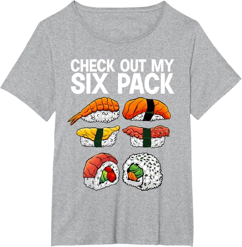 Foto de Cool Sushi For Men Women Salmon Sushi Lovers Japanese Food T-Shirt