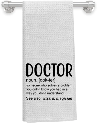 Foto de Funny Pharmacist Definition Kitchen Towels and Dishcloths,16 x 24 Inch Hand Towels Tea Towels Dish Towels for Kitchen Decor,Funny Pharmacist Graduation Gifts,Pharmacist Retirement Gifts