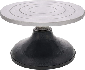 Image of US Art Supply® 7” Diameter Sculpting Wheel- Heavy Duty All Metal Construction & Turntable with Ball Bearings