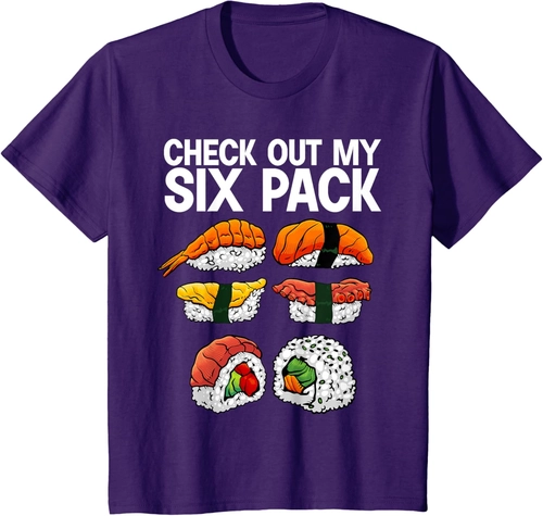 Foto de Cool Sushi For Men Women Salmon Sushi Lovers Japanese Food T-Shirt