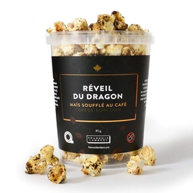 Image of Maple Coffee Popcorn - Made from 100% Pure Canadian Maple Syrup â€“ Perfect Treat for Parties - Original Gift - Unique Treat